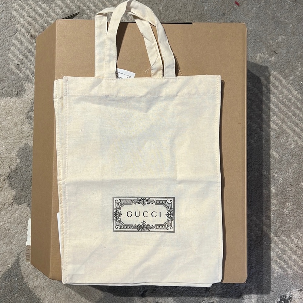 Gucci tote or dust bag canvas